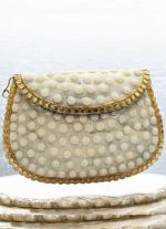Elegance Pearl Studded Clutch