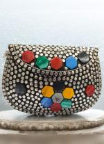 Beaded Blossom Luxe Clutch