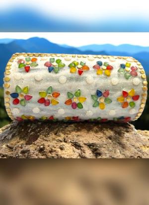 Multi Beaded Box Clutch