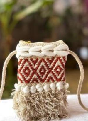 Red Mobile Sling Bag