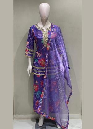 Graceful Embroidered Traditional Ensemble