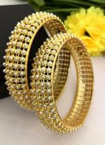 Artisan Gold Pearl Bangles