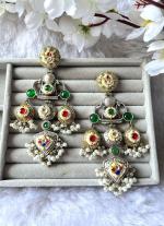 Green And Red Earrings