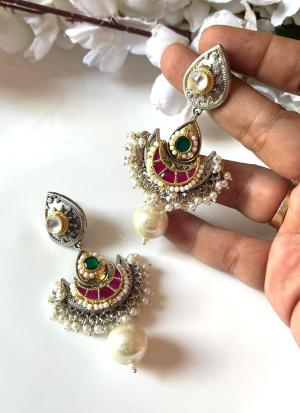Crescent Gold Earrings