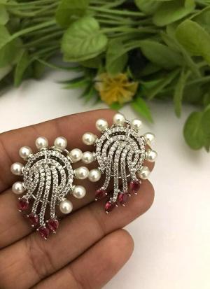 Pearl Halo Drop Earrings