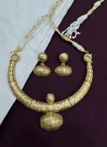 Ornate Silver Necklace & Matching Earrings