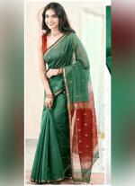 Classi Silk Cotton Saree with Contrast Pallu