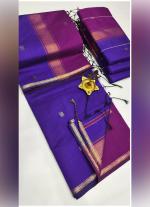 Premium Silk Cotton Saree with Contrast Pallu & Sleek Borders