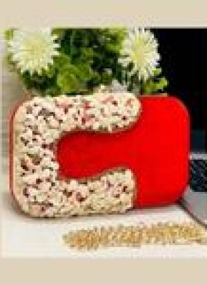 Bold Red Hand Work Clutch