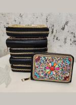 Multi Color Zari Clutch