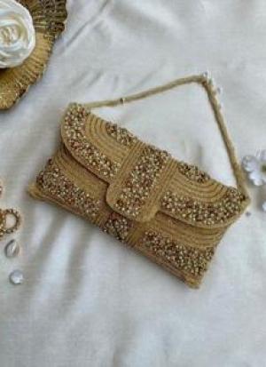 Golden Brown Clutch