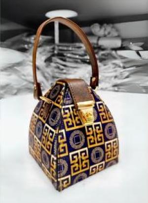 Multicolor Digital Print Potli