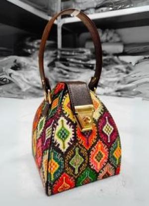 Multicolor Digital Print Potli