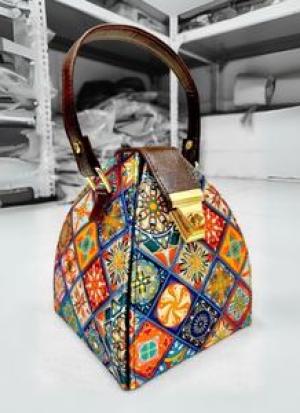 Multicolor Digital Print Potli
