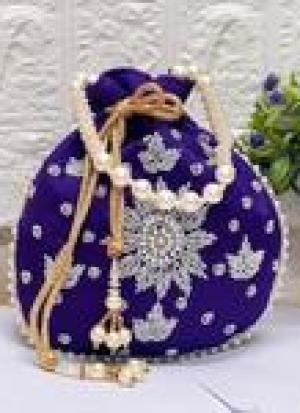 Royal Purple Potli Bag