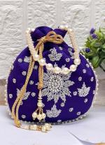 Royal Purple Potli Bag
