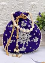Royal Purple Potli Bag