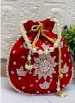 Red Potli Bag