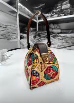 Multicolor Digital Print Potli