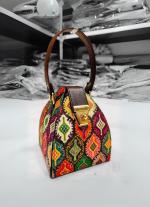 Multicolor Digital Print Potli