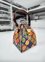 Multicolor Digital Print Potli