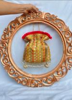 Yellow And Red Potli