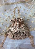 Chesnut Beaded Potli