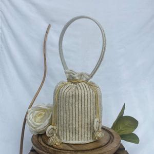 Silver And Golden Potli