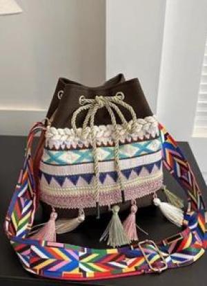 Dark Brown Tote Bag